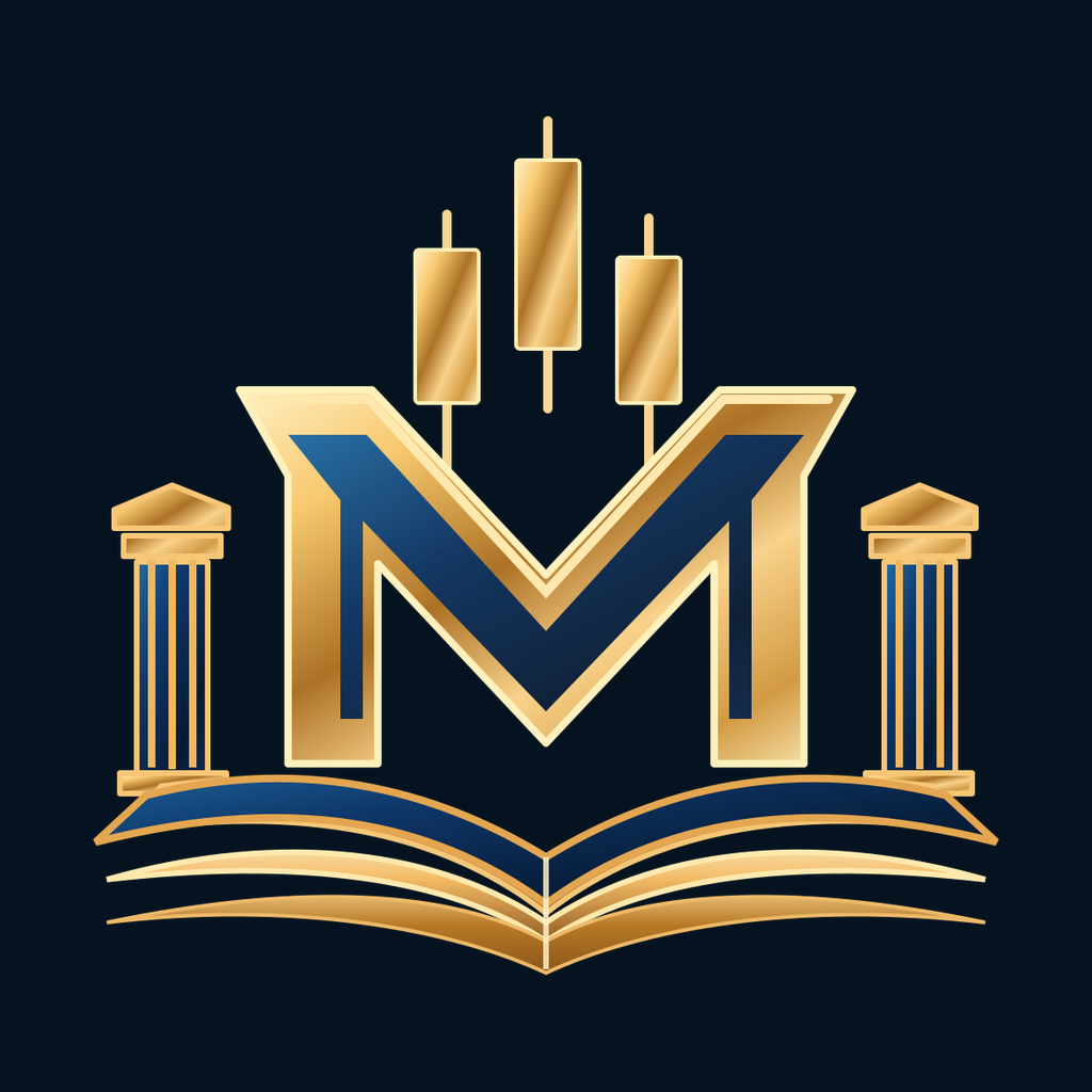 Mastoria app icon concept, using the product's existing gold-and-navy emblem